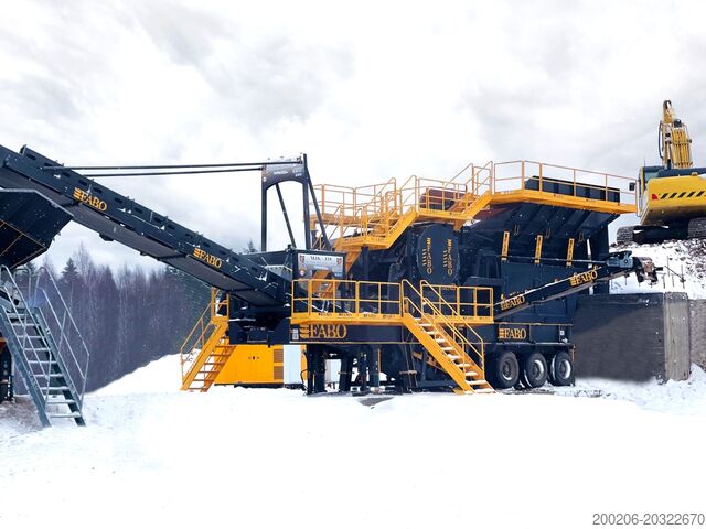 Mobil knuser FABO MCK-115 Mobile Crushing Plant