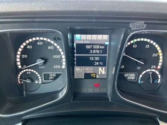 Camion porte-caisses amovibles MERCEDES-BENZ ACTROS 2545 6X2 BDF E6, RETARDER, ALUFELGEN