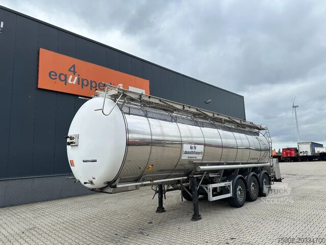 Пищевой танкер Feldbinder FOOD / LEVENSMIDDELEN / LEBENSMITTEL / 33.500L ...