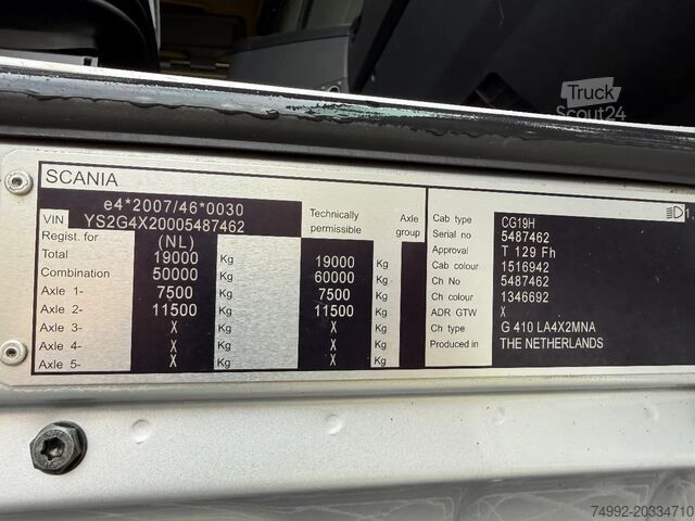 Standaard-SZM Scania G410 2018 highline retarder crown edition!!!