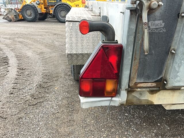 Dieplader oplegger Humbaur CH9