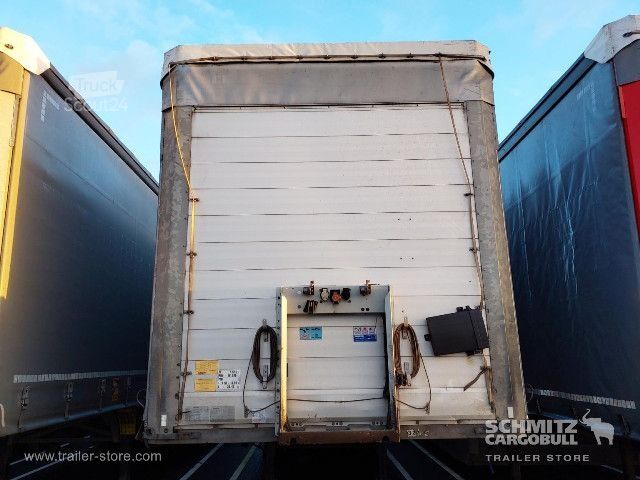 Open oplegger met zeil Schmitz Cargobull Semitrailer Curtainsider Standard Hayon