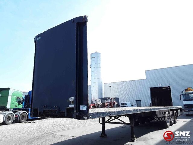 Open laadbak Floor Oplegger tambours/trommel