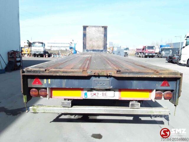 Open laadbak Floor Oplegger tambours/trommel