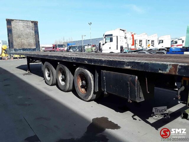 Open laadbak Floor Oplegger tambours/trommel
