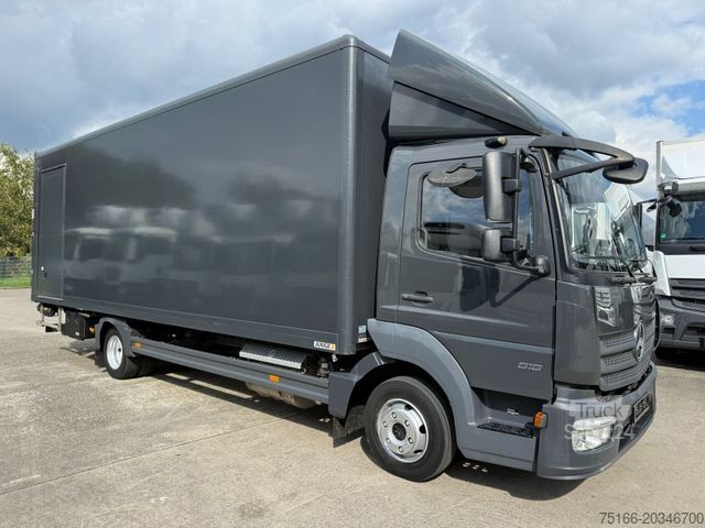 Skapbil MERCEDES-BENZ ATEGO 818 L Koffer 7,30 m LBW 1 T+Seitentür