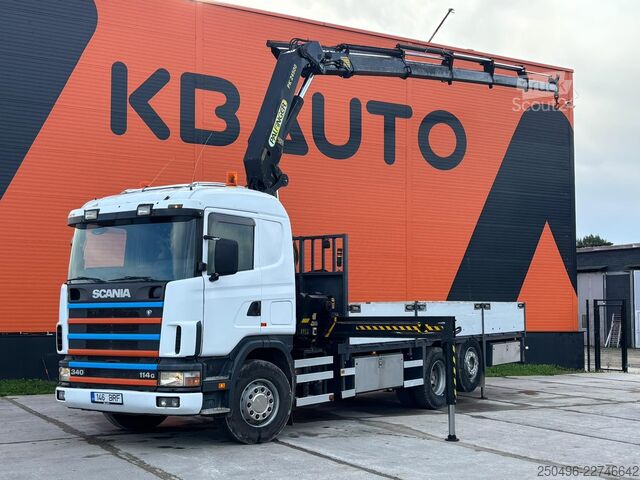 Avoin runko Scania R 114 6x2 PK 24500 / PLATFORM L=6878 mm