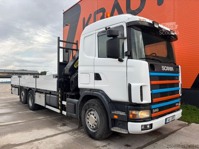 Avoin runko Scania R 114 6x2 PK 24500 / PLATFORM L=6878 mm