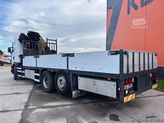 Avoin runko Scania R 114 6x2 PK 24500 / PLATFORM L=6878 mm