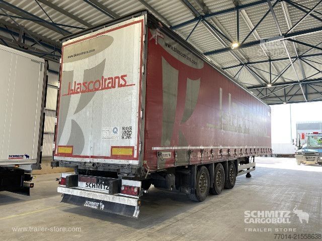 Open semitrailer with tarp Schmitz Cargobull Curtainsider Standard