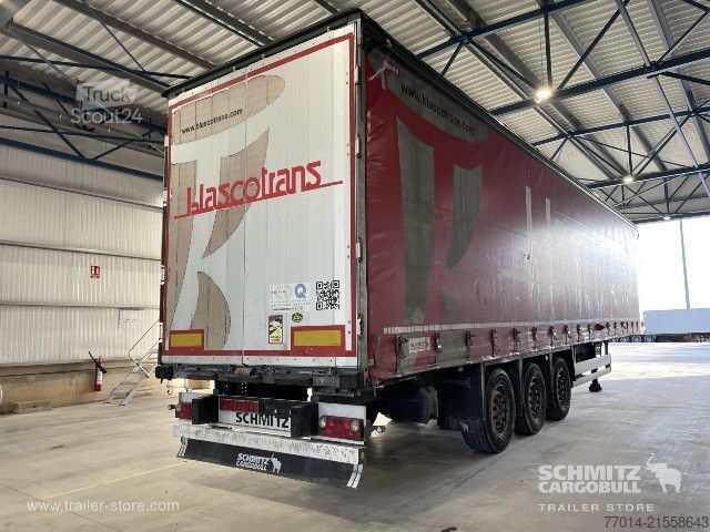 Open semitrailer with tarp Schmitz Cargobull Curtainsider Standard