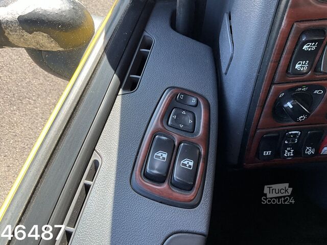 Volquete con grúa Scania P 400 8x4 Retarder HMF 16 Tonmeter Z-kraan