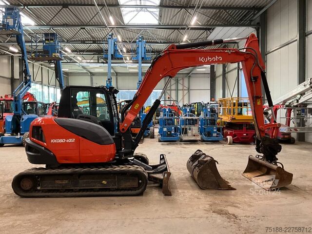 حفارة ميدي Kubota KX 080-4 A 2