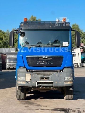 Tipper truck MAN TGS 35.480 8x8 Kipper Euro5 orig. Km Blatt/Blatt