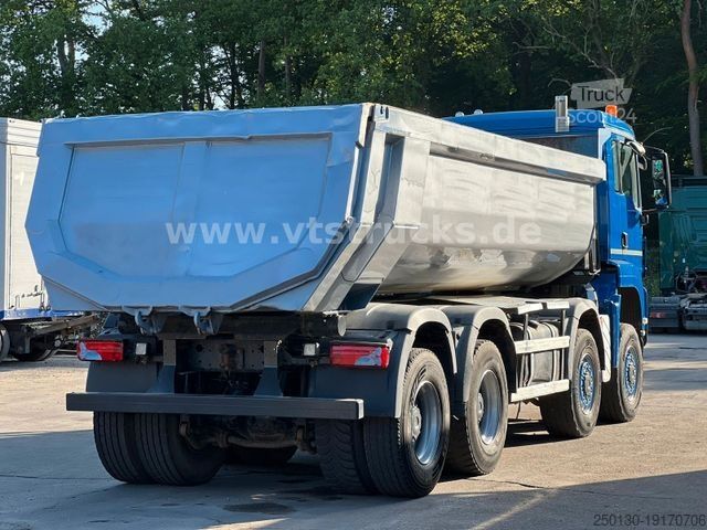 Tipper truck MAN TGS 35.480 8x8 Kipper Euro5 orig. Km Blatt/Blatt