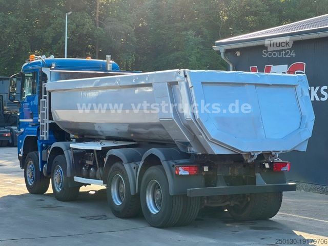 Tipper truck MAN TGS 35.480 8x8 Kipper Euro5 orig. Km Blatt/Blatt