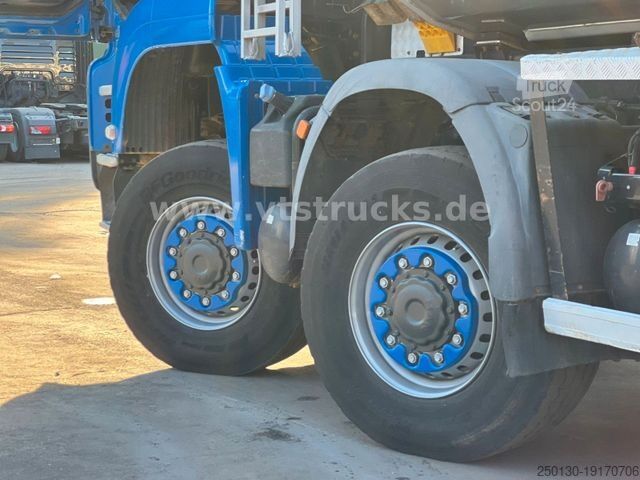 Tipper truck MAN TGS 35.480 8x8 Kipper Euro5 orig. Km Blatt/Blatt