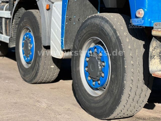 Tipper truck MAN TGS 35.480 8x8 Kipper Euro5 orig. Km Blatt/Blatt