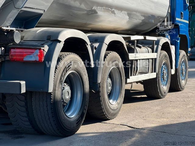 Tipper truck MAN TGS 35.480 8x8 Kipper Euro5 orig. Km Blatt/Blatt