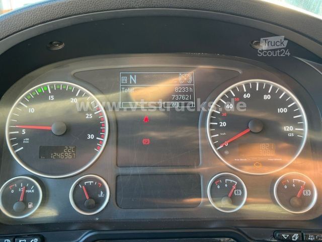 Tipper truck MAN TGS 35.480 8x8 Kipper Euro5 orig. Km Blatt/Blatt