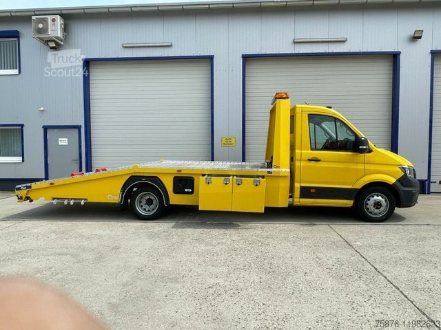 Dodávka na prepravu áut VOLKSWAGEN Crafter Autotransporter ca.540 x 210cm