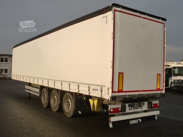 Rimorchio con pianale e telone SCHMITZ SCS 24/L-13.62 CEB COIL 20x VORHANDEN