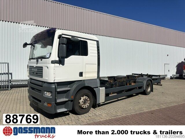 Swap body truck MAN TGA 18.360 LL 4x2, Fahrschule