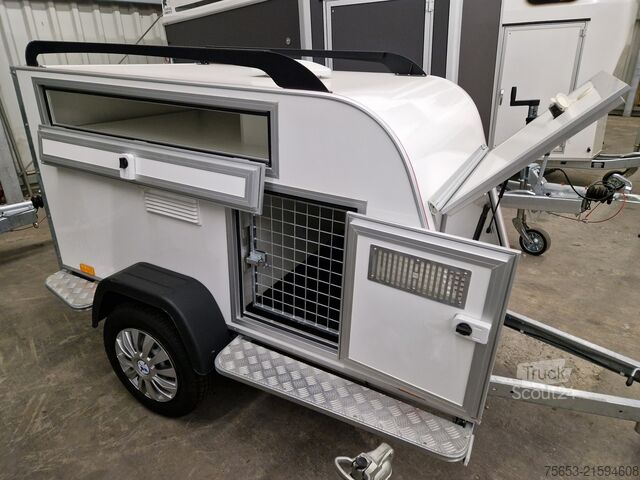 Other Other Hunde Transport Anhänger TomDog 3 mit Lüfter isoliert 100kmh verfügbar