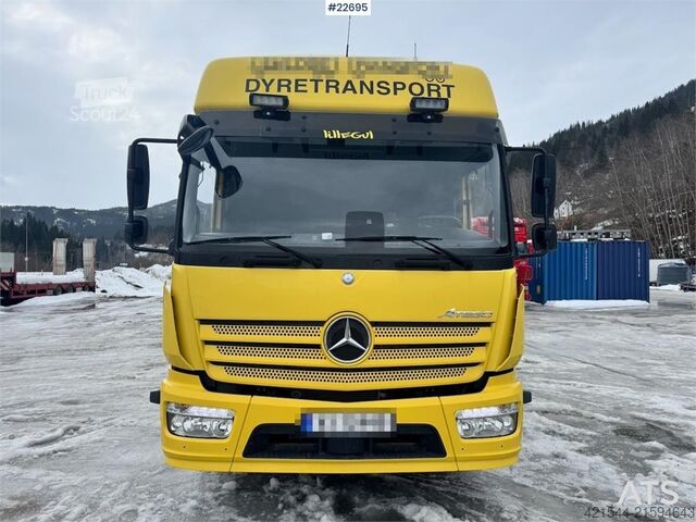 Valigia Mercedes-Benz Atego 1227 Box Truck with Tail Lift – 122,000 km W