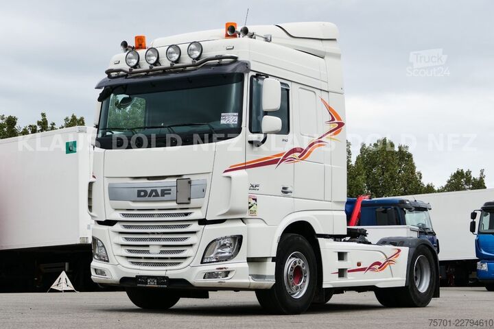 وحدة جرار قياسية DAF XF 510 Kipphydraulik Retarder XL-Tank Navi EU6