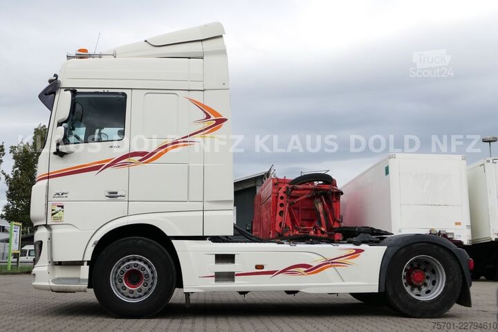 وحدة جرار قياسية DAF XF 510 Kipphydraulik Retarder XL-Tank Navi EU6