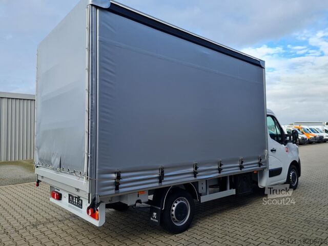 Dodávka s plachtovou bočnicou Renault Master 3,5t Pritsche Schiebe Plane ERGO KLIMA TEMPO