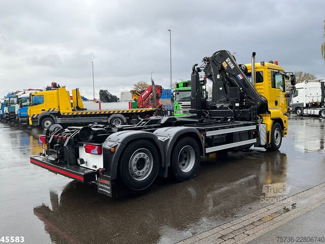 Haakarmsysteem Man TGA 26.360 Hiab 16 Tonmeter laadkraan