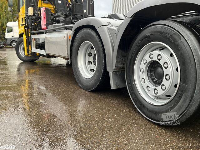 Haakarmsysteem Man TGA 26.360 Hiab 16 Tonmeter laadkraan