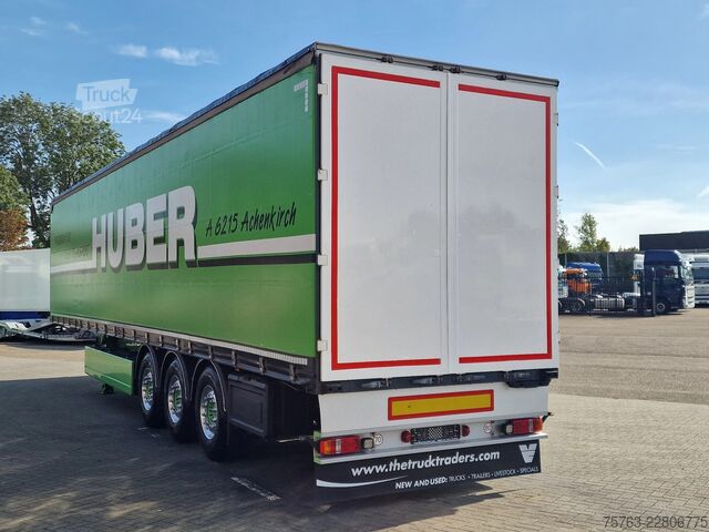 Posuvné plachty Berger Ecotrail Tautliner 3 axle - SAF Axle - Pallet b...