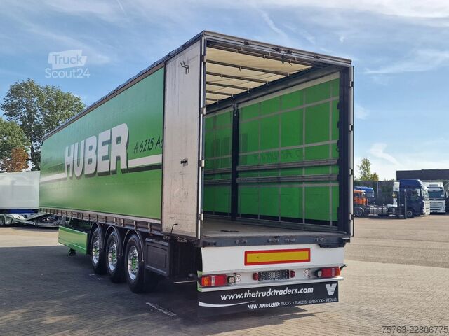 Posuvné plachty Berger Ecotrail Tautliner 3 axle - SAF Axle - Pallet b...