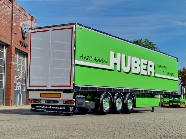 Posuvné plachty Berger Ecotrail Tautliner 3 axle - SAF Axle - Pallet b...