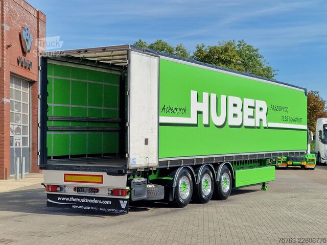 Posuvné plachty Berger Ecotrail Tautliner 3 axle - SAF Axle - Pallet b...