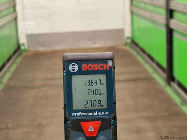 Posuvné plachty Berger Ecotrail Tautliner 3 axle - SAF Axle - Pallet b...