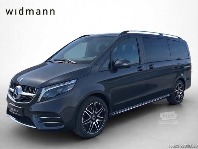 Mikroautobusas Mercedes-Benz V 300 d AVANTGARDE EDITION 4MATIC AMG Pano Sitzklima Standh. AHK