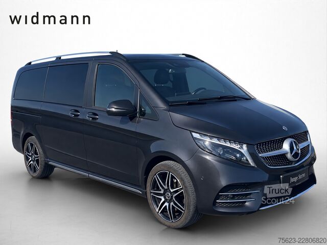 Mikroautobusas Mercedes-Benz V 300 d AVANTGARDE EDITION 4MATIC AMG Pano Sitzklima Standh. AHK