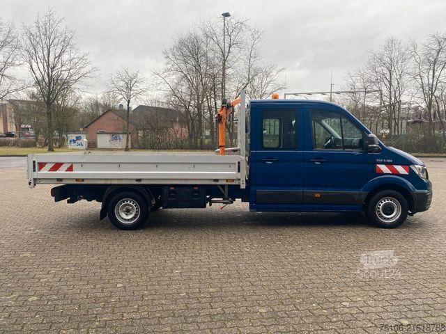 Pick-up van MAN TGE 3.180 Pristche mit Kran *Doppelkabine*Ahk*