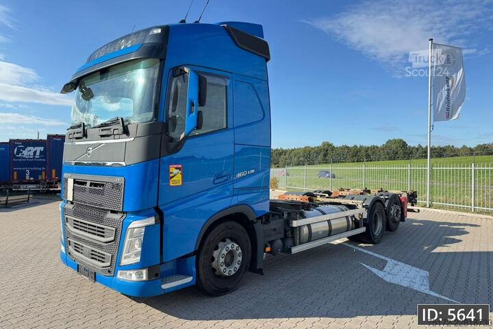 BDF-järjestelmä Volvo FH 460 Globetrotter, Euro 6, LNG / BDF / 6x2