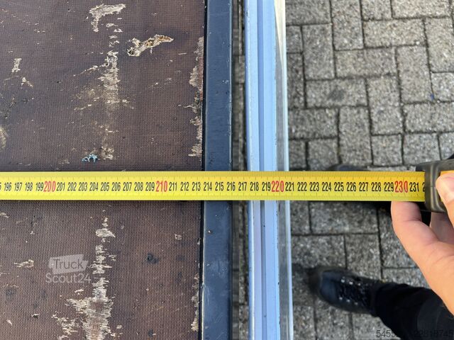 Platformslastbil med kran VW Transporter 2.0 TDI L2H1 DC Openlaadbak Pick-up...