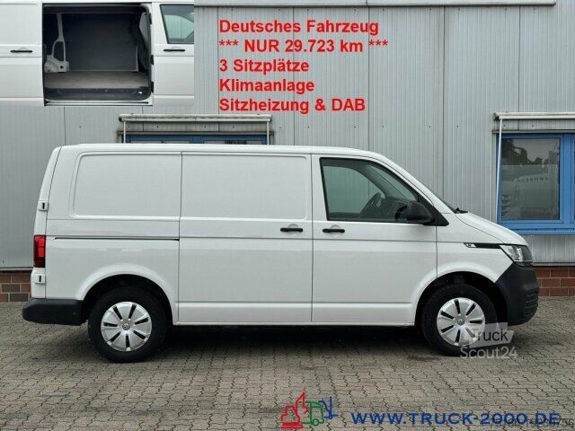 Panelinis furgonas Volkswagen T6.1 3Sitzer + Klima + Sitzhzg. + DAB NUR 29TKM