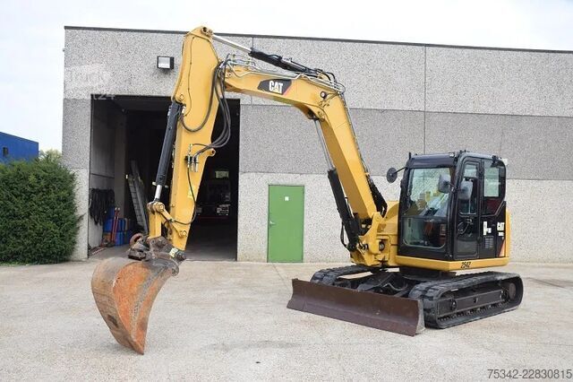 Mini bager Caterpillar 308 E2CR - CW10 - snelwisselsysteem – extra fun...