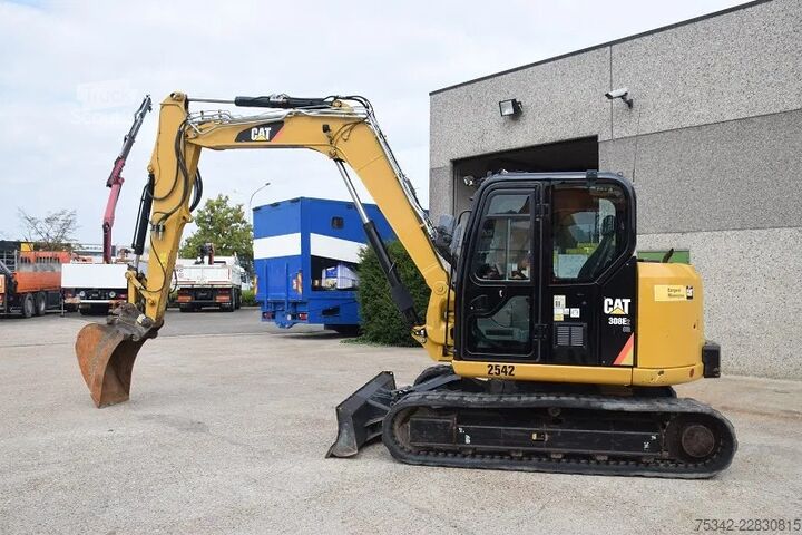 Mini bager Caterpillar 308 E2CR - CW10 - snelwisselsysteem – extra fun...