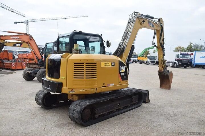Mini bager Caterpillar 308 E2CR - CW10 - snelwisselsysteem – extra fun...