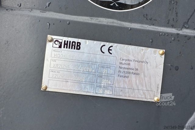 Roll-off tipper truck MERCEDES-BENZ Antos 2543 6x2 Hiab 21T