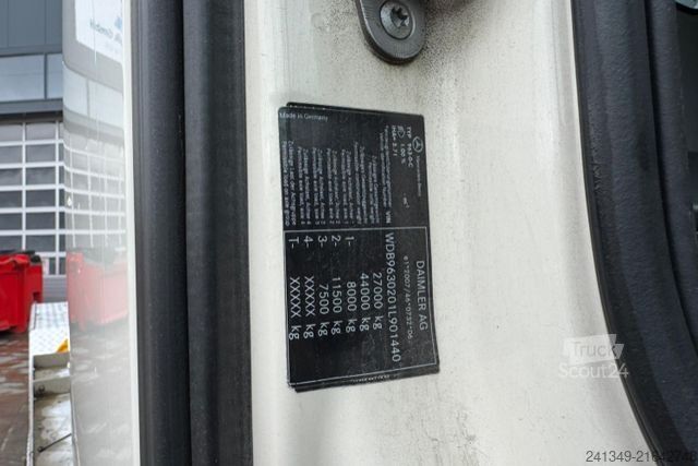 Roll-off tipper truck MERCEDES-BENZ Antos 2543 6x2 Hiab 21T